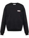 Iceberg Logo-patch Sweatshirt In Black