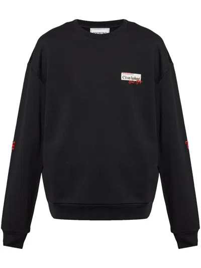 ICEBERG LOGO-PATCH SWEATSHIRT