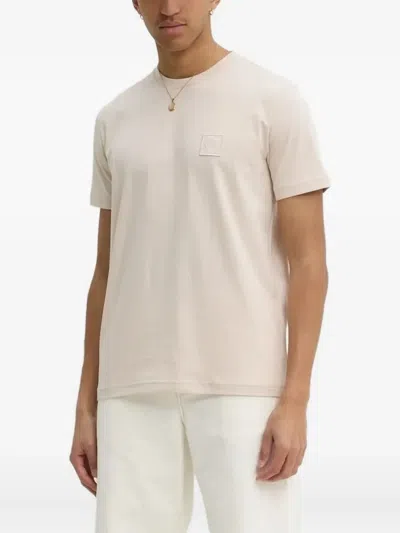 Iceberg Logo-patch T-shirt In Neutral