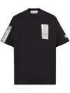 Iceberg Open-necked Black Shirt In Black