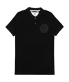 Iceberg Logo Polo Shirt In Black