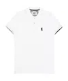 Iceberg Logo Polo Shirt In White