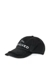 Iceberg Logo-print Cap In Black