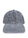 Iceberg Logo-print Cap In Grey