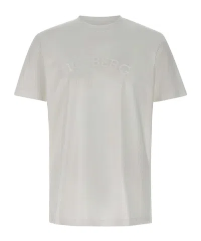 Iceberg Logo T-shirt In White