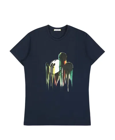 Iceberg Logo T-shirt In Black