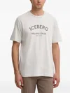 Iceberg Logo T-shirt In White