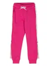 Iceberg Logo-tape Track Pants In Pink