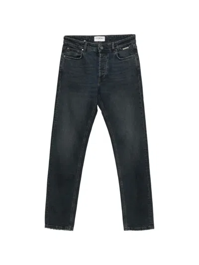 Iceberg Logo-plaque Straight-leg Jeans In Multi