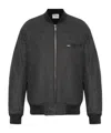 Iceberg Embroidered Bomber Jacket In Black