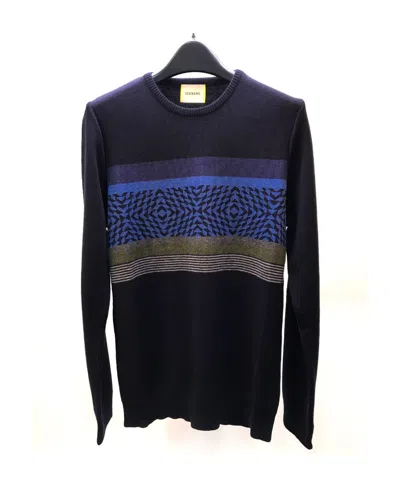 Iceberg Long-sleeved Sweater In Black