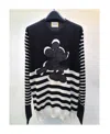 Iceberg Long-sleeved Sweater In Black