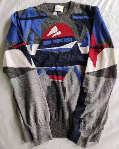Iceberg Long-sleeved Sweater In Black