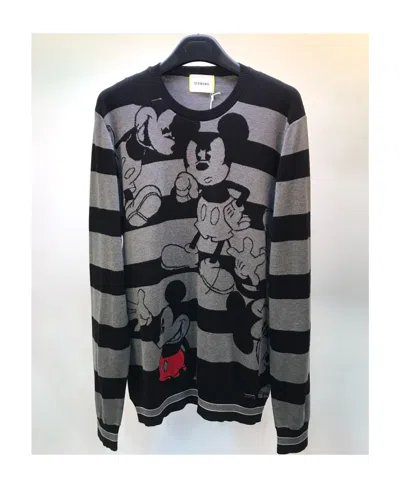 Iceberg Long-sleeved Sweater In Black