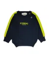 Iceberg Long-sleeved Sweater In Black