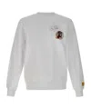 Iceberg Classic Regular Fit Crewneck Sweatshirt In White