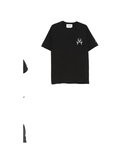 Iceberg Looney Tunes Embroidered T-shirt In Black