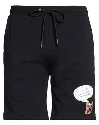 Iceberg Looney Tunes Man Shorts & Bermuda Shorts Black Size L Cotton
