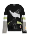 Iceberg Looney Tunes Man Sweater Black Size Xxl Cotton