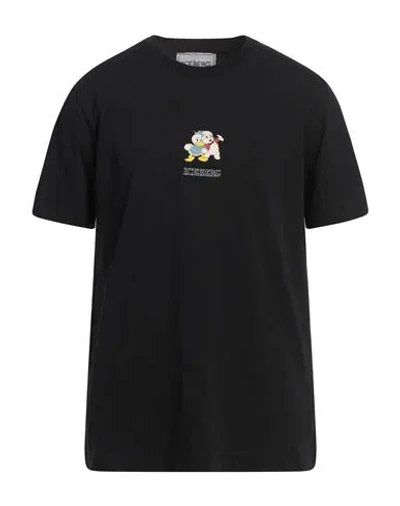 Iceberg Looney Tunes Man T-shirt Black Size Xxl Cotton