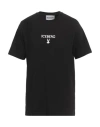 Iceberg Looney Tunes Man T-shirt Black Size Xxl Cotton, Elastane In Black
