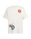 Iceberg Looney Tunes Man T-shirt Cream Size Xl Cotton In Gray