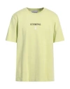 Iceberg Looney Tunes Man T-shirt Light Green Size Xl Cotton, Elastane