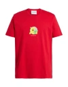 Iceberg Looney Tunes Man T-shirt Red Size L Cotton In Red