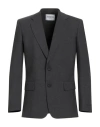 Iceberg Man Blazer Charcoal Size 40 Polyester, Wool, Elastane In Gray