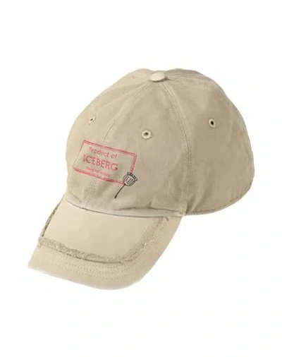 Iceberg Man Hat Military Green Size Onesize Cotton