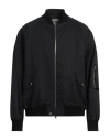 Iceberg Man Jacket Midnight Blue Size 42 Cotton, Elastane In Black