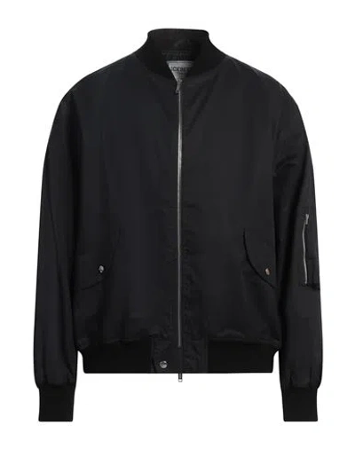 Iceberg Man Jacket Midnight Blue Size 42 Cotton, Elastane