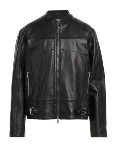 Iceberg Man Jacket Black Size 44 Lambskin