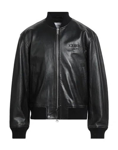 Iceberg Man Jacket Black Size 46 Lambskin