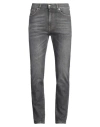 Iceberg Man Jeans Black Size 33 Cotton, Elastane In Black