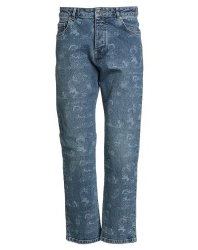 Iceberg Man Jeans Blue Size 29 Cotton, Elastane