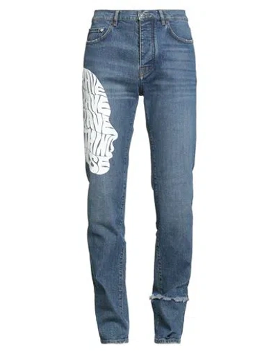 Iceberg Man Jeans Blue Size 33 Cotton, Elastane