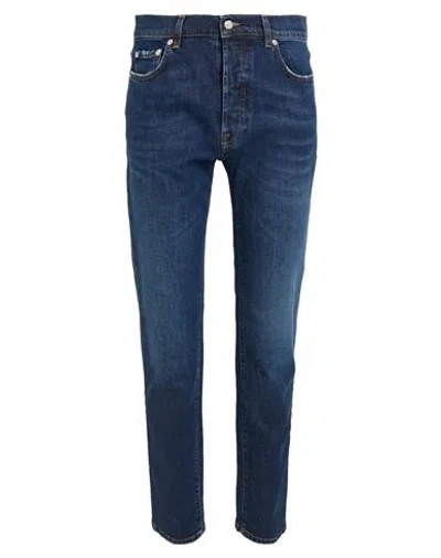 Iceberg Man Jeans Blue Size 33 Cotton, Elastane