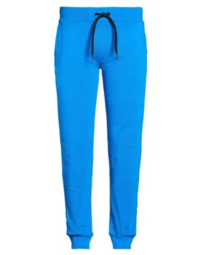 Iceberg Man Pants Azure Size 3xl Cotton In Blue