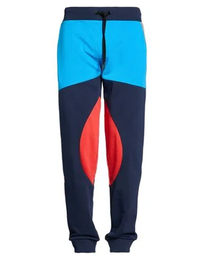 Iceberg Man Pants Azure Size 3xl Cotton, Polyester, Polyamide In Blue