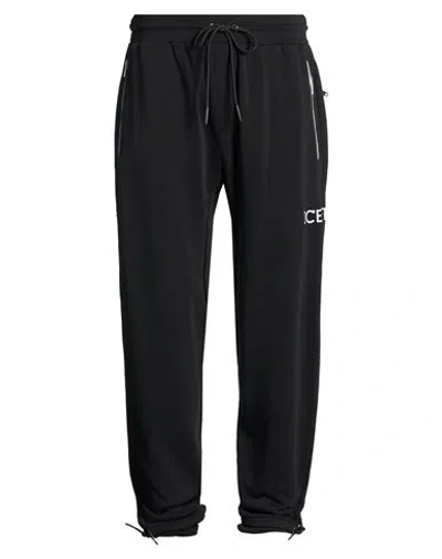 Iceberg Man Pants Black Size 3xl Cotton, Polyester