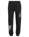 Iceberg Man Pants Black Size L Cotton, Polyester In Black