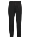 Iceberg Man Pants Black Size M Linen, Cotton