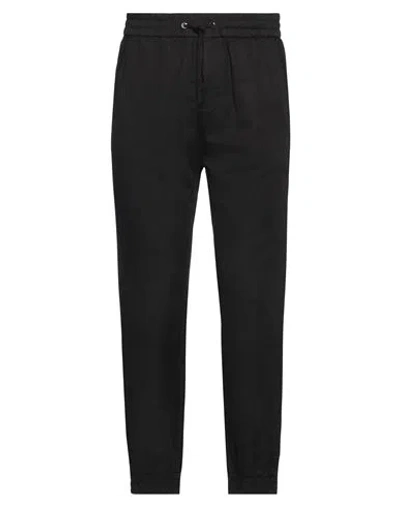 Iceberg Man Pants Black Size L Linen, Cotton