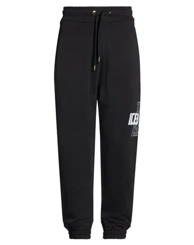 Iceberg Man Pants Black Size Xl Cotton