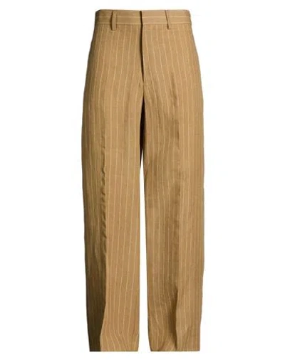 Iceberg Man Pants Brown Size 34 Linen