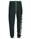 Iceberg Man Pants Dark Green Size L Virgin Wool, Polyamide, Elastane In Black