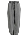 Iceberg Man Pants Grey Size Xxl Cotton, Polyester In Gray