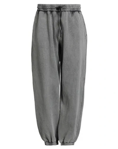 Iceberg Man Pants Grey Size Xxl Cotton, Polyester In Gray