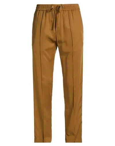 Iceberg Man Pants Khaki Size 38 Lyocell In Brown